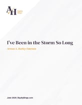 I've Been in the Storm SATB choral sheet music cover